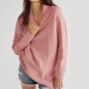 Free People Ottoman Slouchy Tunic Sweater Size Small